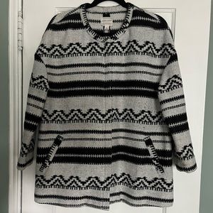 Melrose and Market Aztec Print Jacket